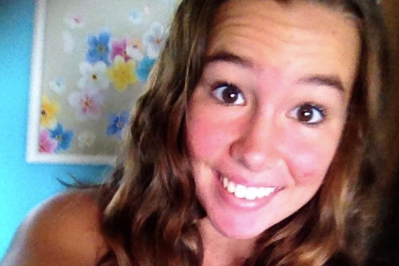 Mollie Tibbetts poses for an undated photograph obtained by Reuters August 22, 2018.